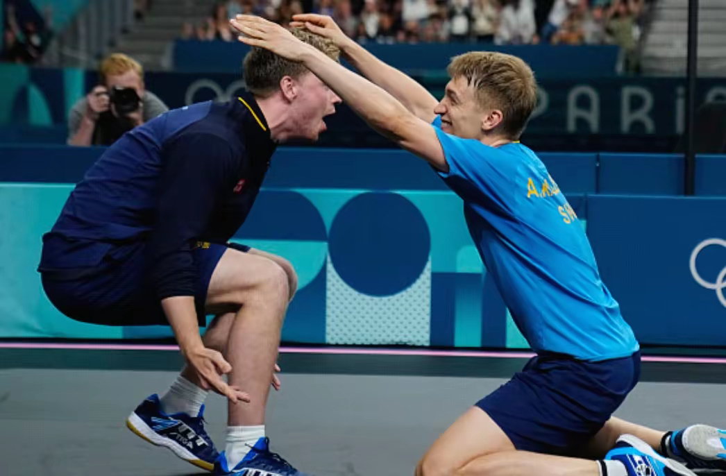 开云体育APP下载-瑞典队翻盘奥地利队,张本智和统治全场